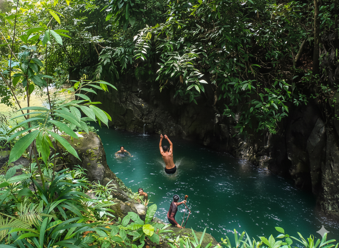 Couple sailing San Blas on sailboats